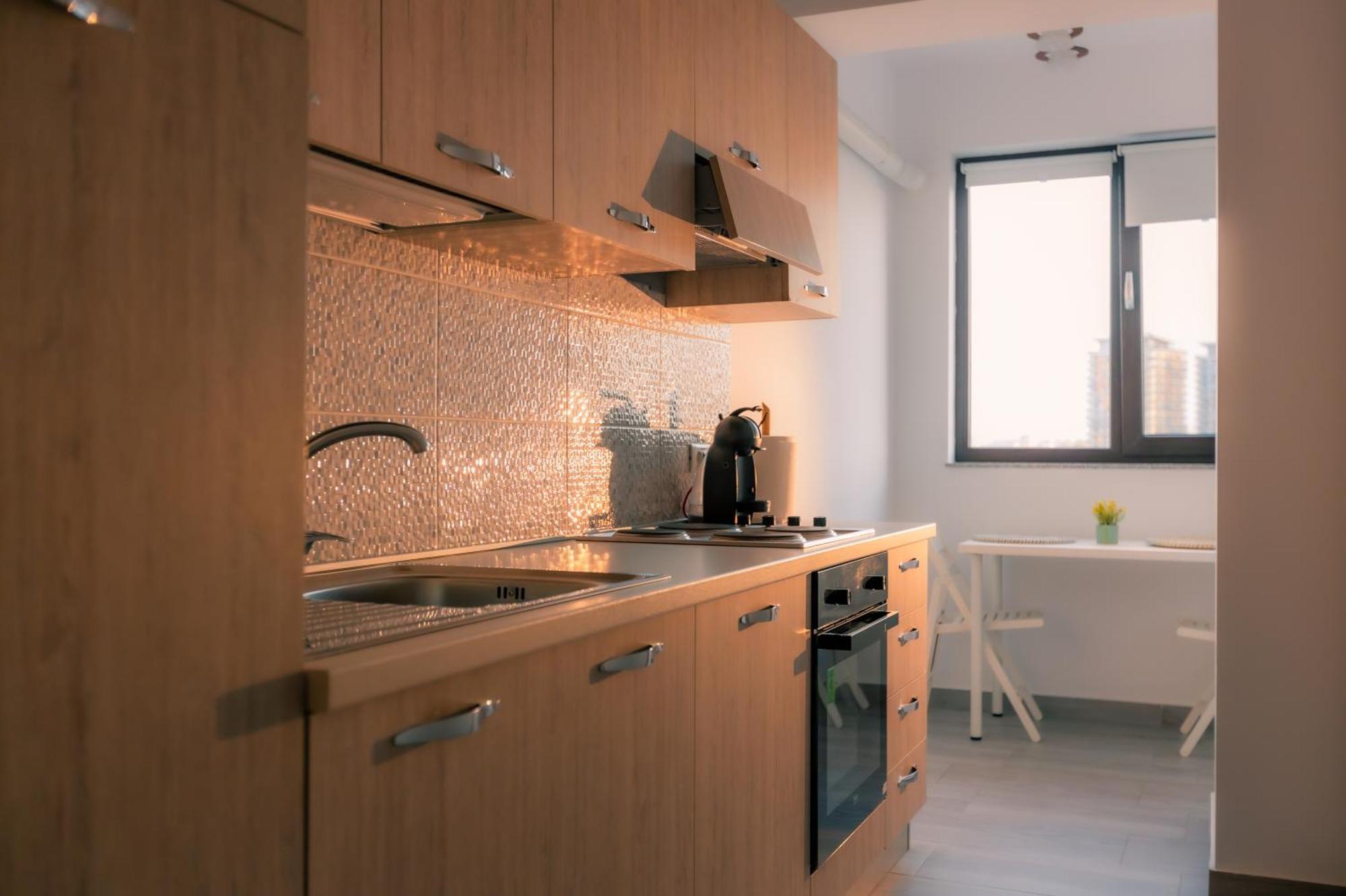 Sunset Apartment - Central Apt With Rooftop Garden Bukareszt Zewnętrze zdjęcie