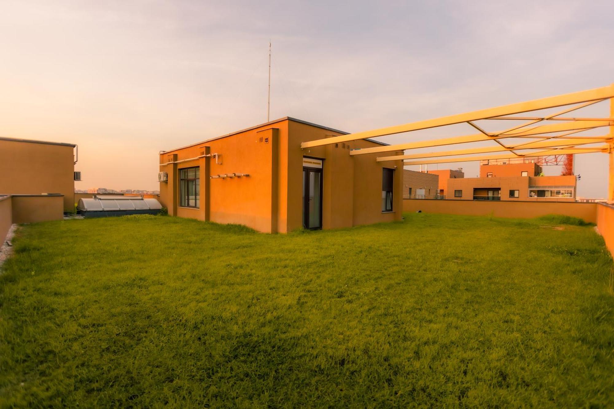 Sunset Apartment - Central Apt With Rooftop Garden Bukareszt Zewnętrze zdjęcie